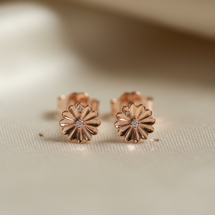 Collection image for: Silver Tiny Earrings;ROSE GOLD