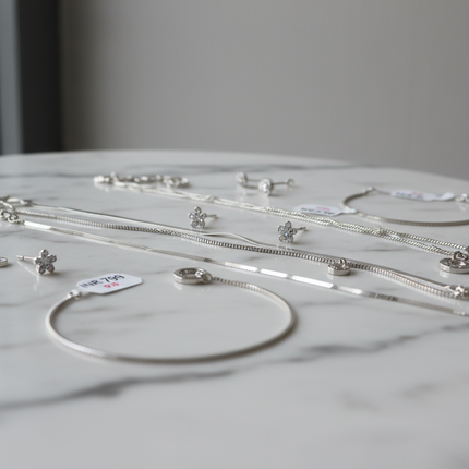 Collection image for: Silver Ladies Chains;Jewellery Under 1000