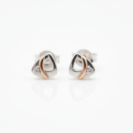 Collection image for: Silver Tiny Earrings;ROSE GOLD;Jewellery Under 1000