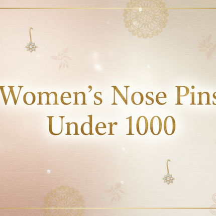 Collection image for: Silver Nose Pins;Jewellery Under 1000