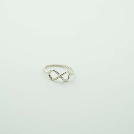 INFINITY SILVER RING