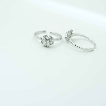 "A Little Love in Every Step: Adorn Your Feet with a Silver Toe Ring"