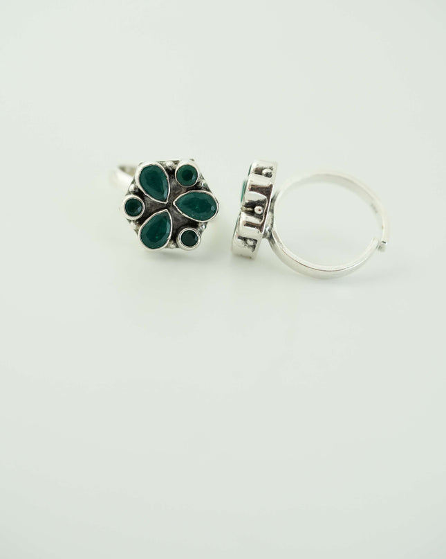 DESIGNER SILVER TOE RING