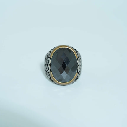 SILVER TURKEY MEN RING