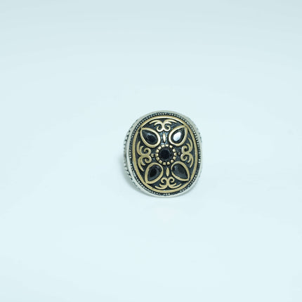 SILVER TURKEY RING