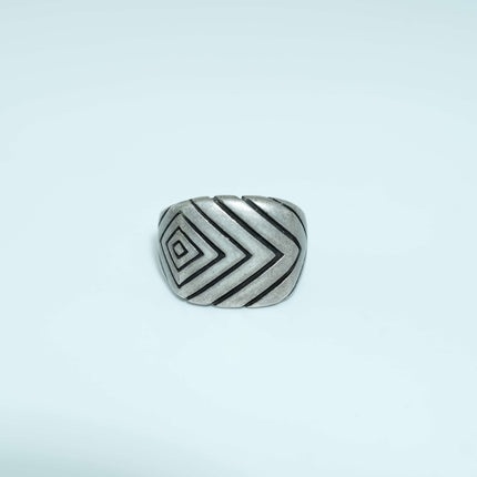 MEN SILVER RING Iron Soul