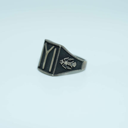 SILVER TURKEY RING