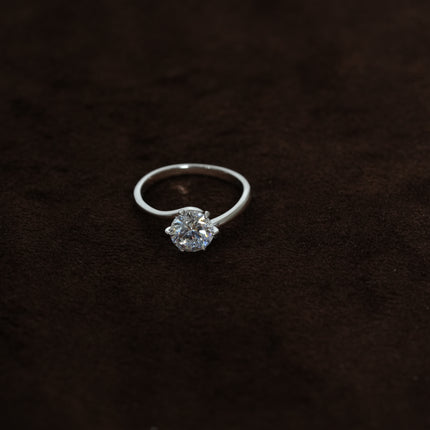 Classic Aura Silver Ring