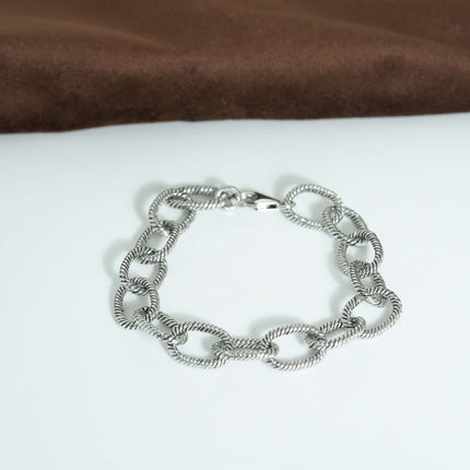 Elevate your look with our premium men's bracelet."
