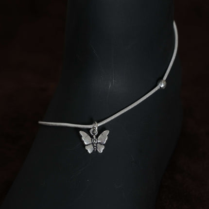 Ishvi Royale Silver Anklet