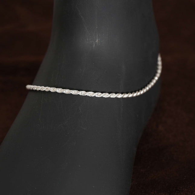 Free Spirit - Silver Anklet