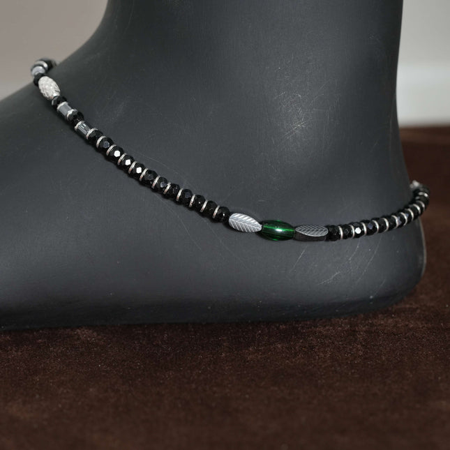 Serene Gleam Silver Anklet