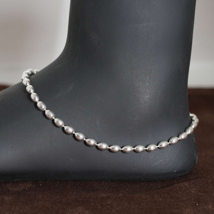 Heartstrings Single Anklet - Silver Anklet