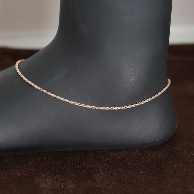 Eternal Grace - Silver Anklet