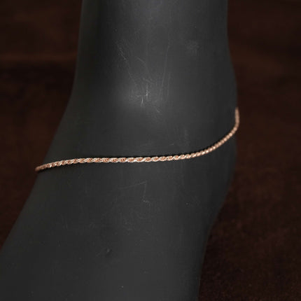 Eternal Grace - Silver Anklet