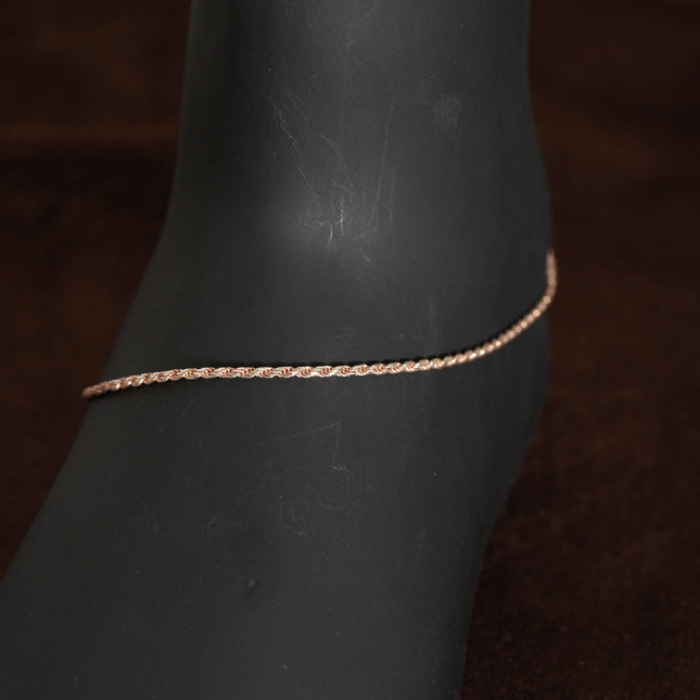 Eternal Grace - Silver Anklet