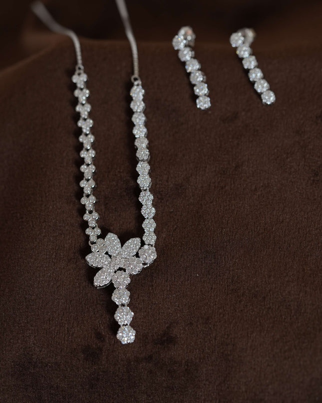 Astra Charm Silver Necklace