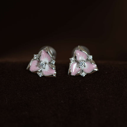 Bloom Crest Silver Tops