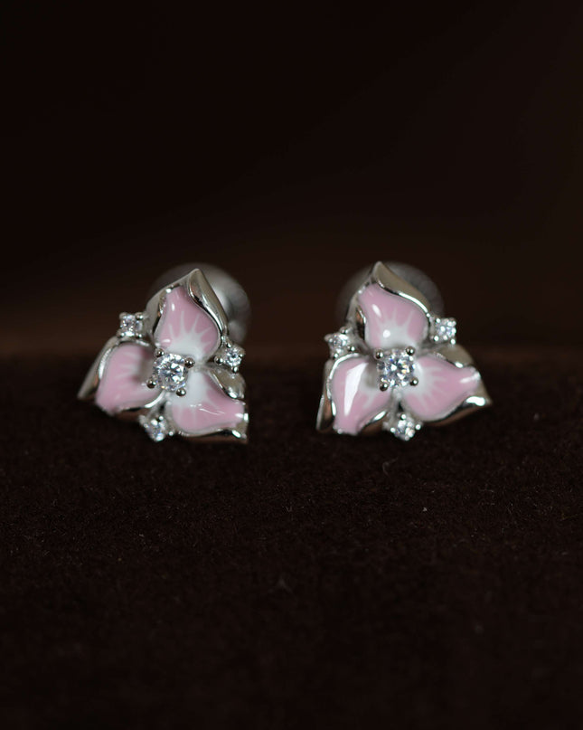 Bloom Crest Silver Tops