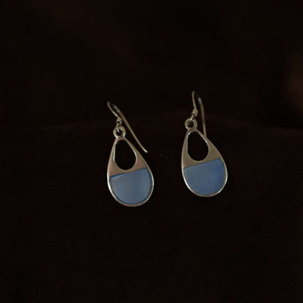 Silver Earring Enamel