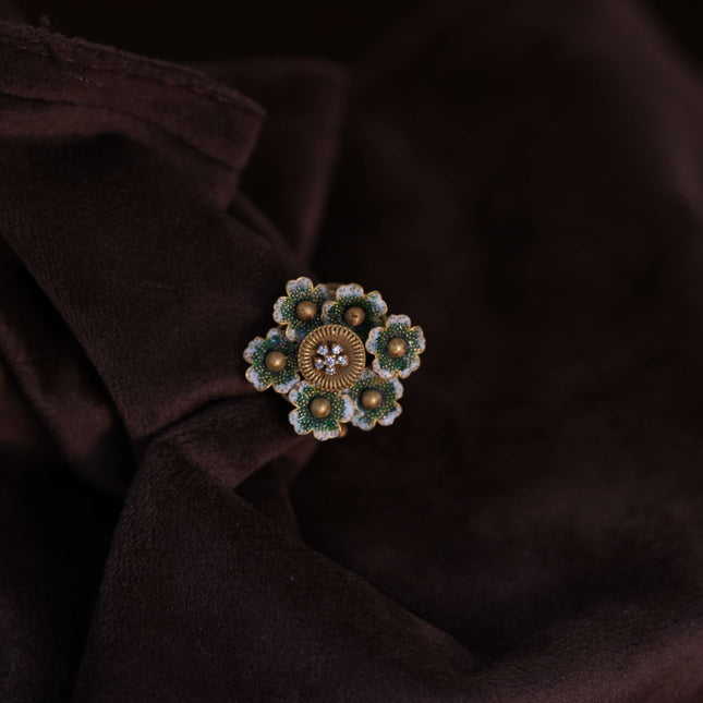 Golden Whisper Ring