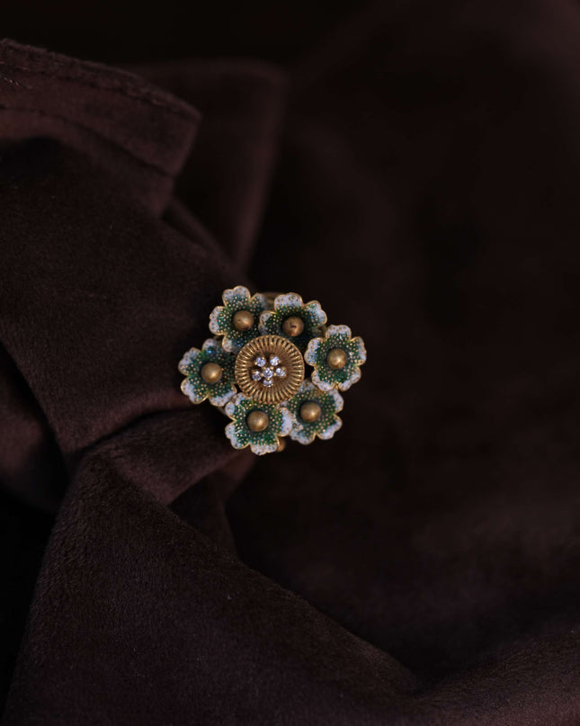 Golden Whisper Ring
