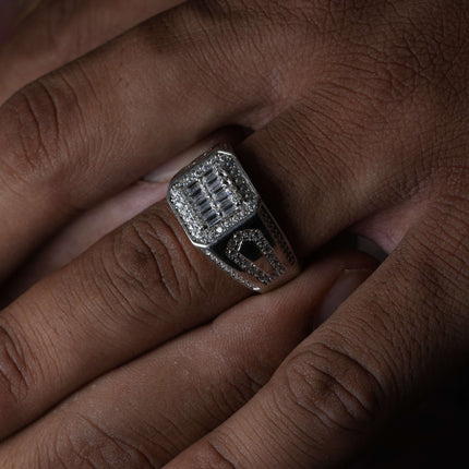 Men Silver 925 Stone Ring