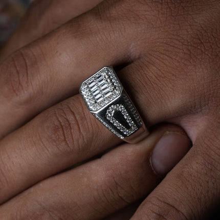 Men Silver 925 Stone Ring