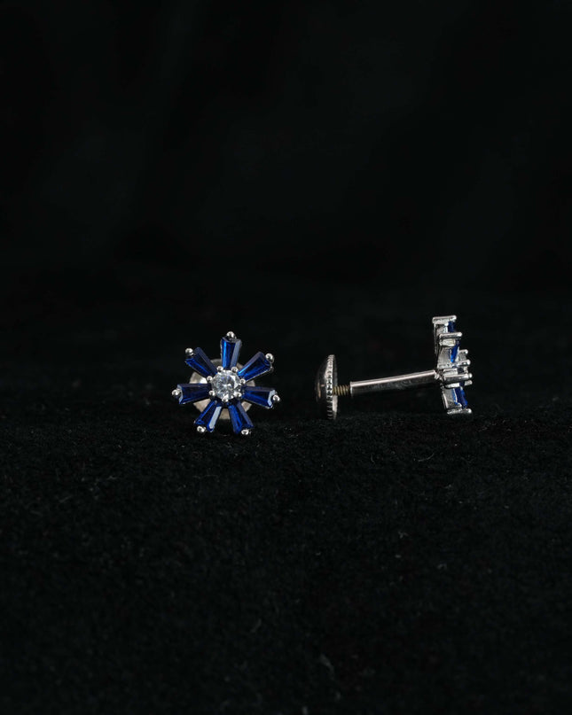 Maharani Grace Silver Earrings