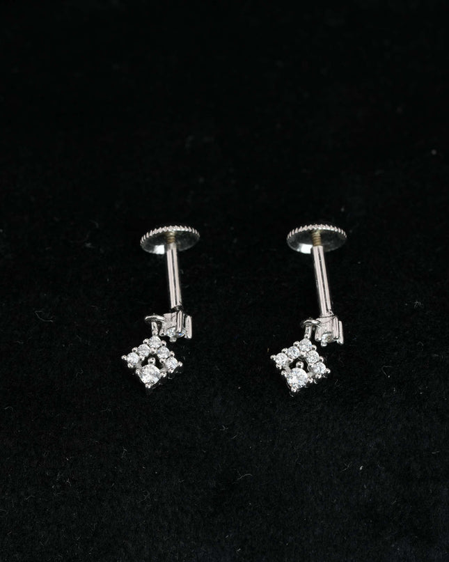 Silver Tops with White Hanging Stone – Graceful and Versatile