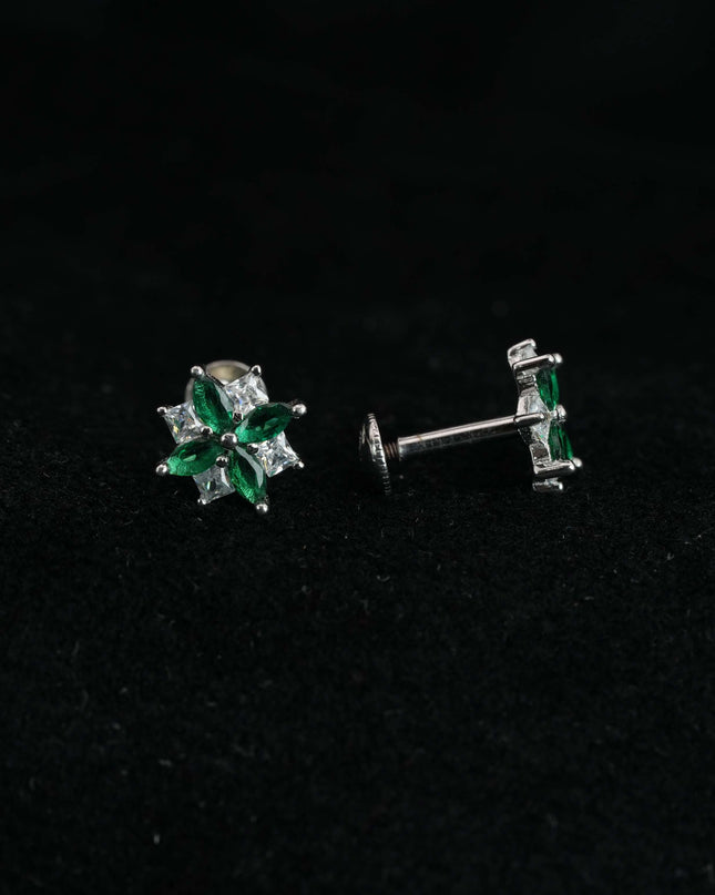 "Silver Flower Tops – Delicate Floral Elegance"