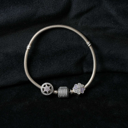 Silver kada Women