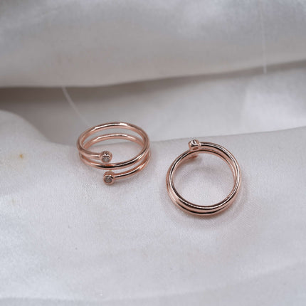 DESIGNER SILVER TOE RING