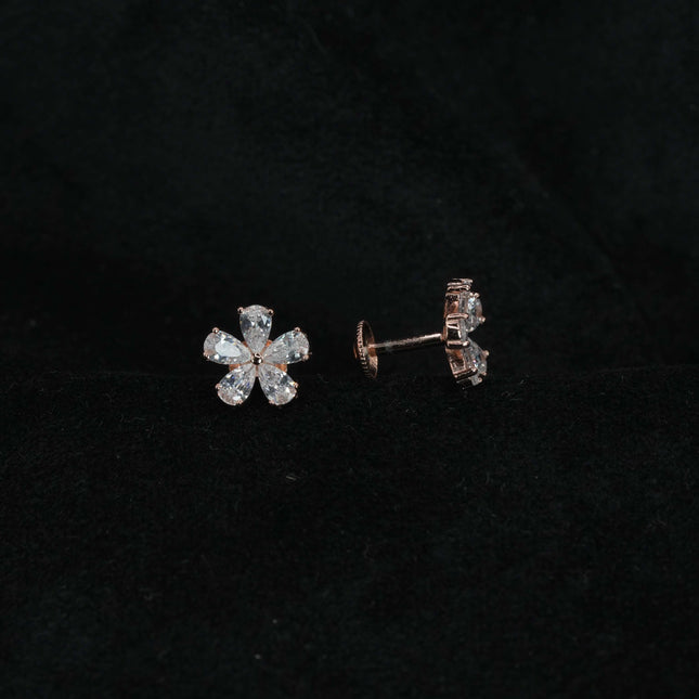Silver Petal Silver 925 Tops