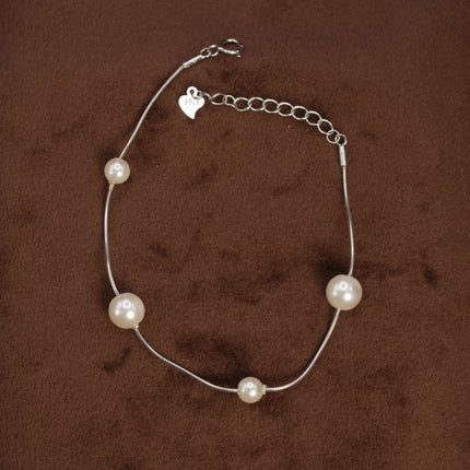 Silver Pearl Bracelet – a timeless addition.