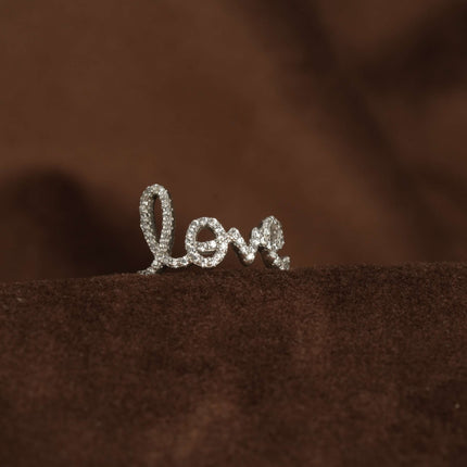LOVE Celeste Loop – Celestial-Inspired Silver Ring