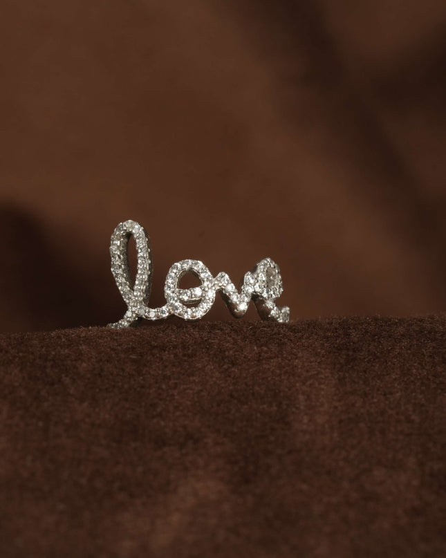 LOVE Celeste Loop – Celestial-Inspired Silver Ring