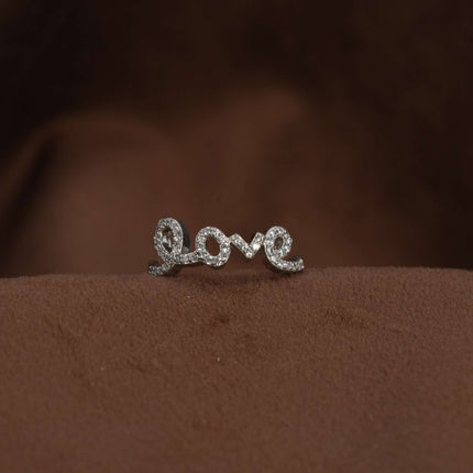 Halo Mist – Dainty Silver Ring