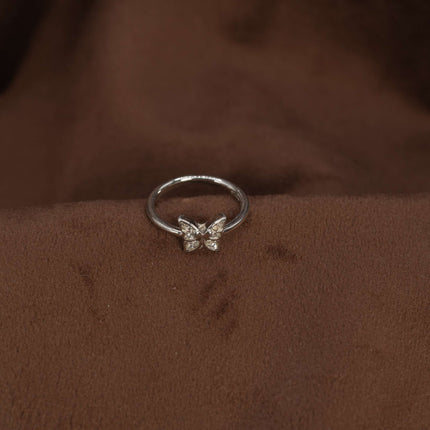 Eclipsa Curve – Bold Statement Silver Ring