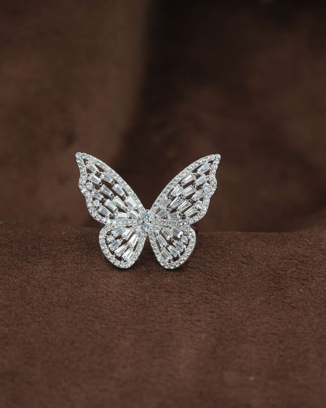Vanya Butterfly Ring – Nature’s Charm