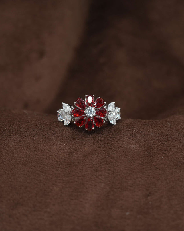 Nayra Ring – Sparkle in Silver