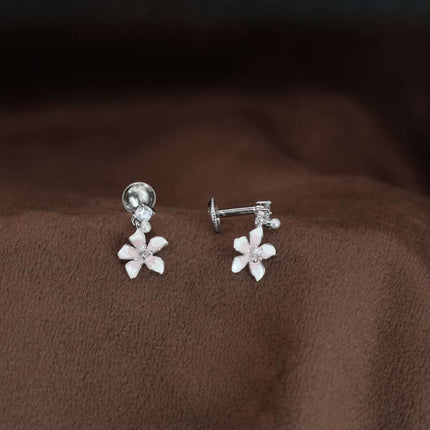 Avira Drops – Pure and Poised Silver Earrings