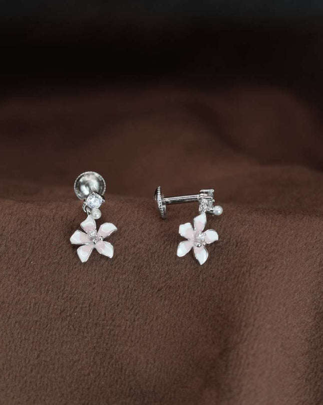 Avira Drops – Pure and Poised Silver Earrings