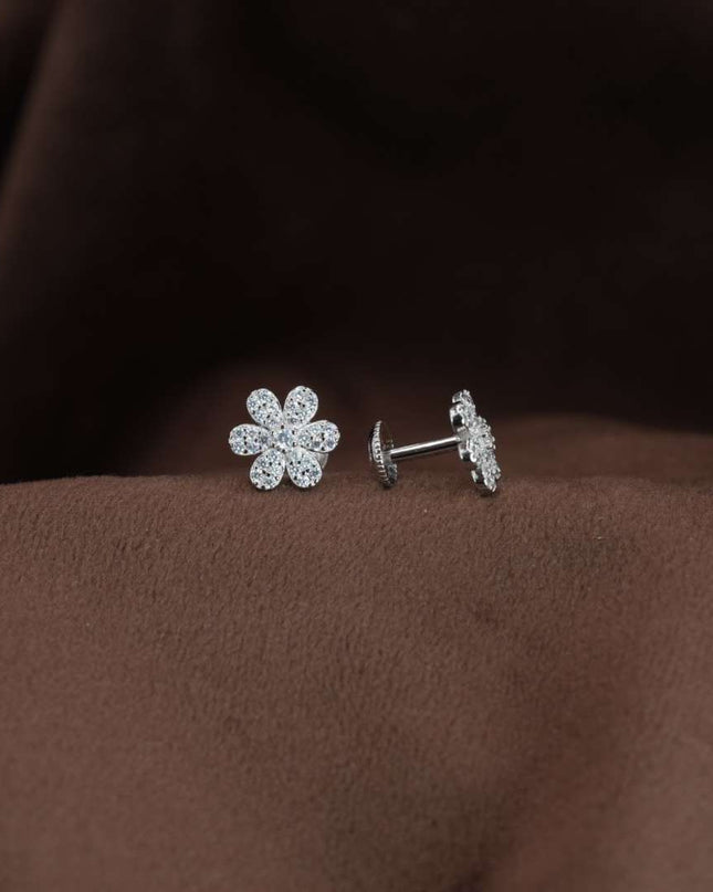 Karigari Silver Earrings