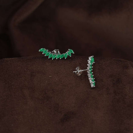 Mishti Hoops – Silver tops