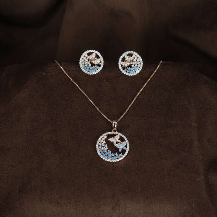 Silver 925 Pendant Set