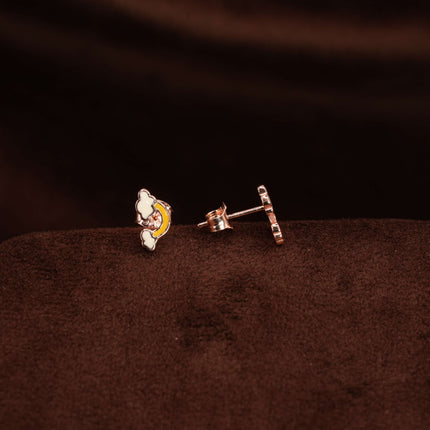 Pixie Charms – Small Silver Stud Earrings