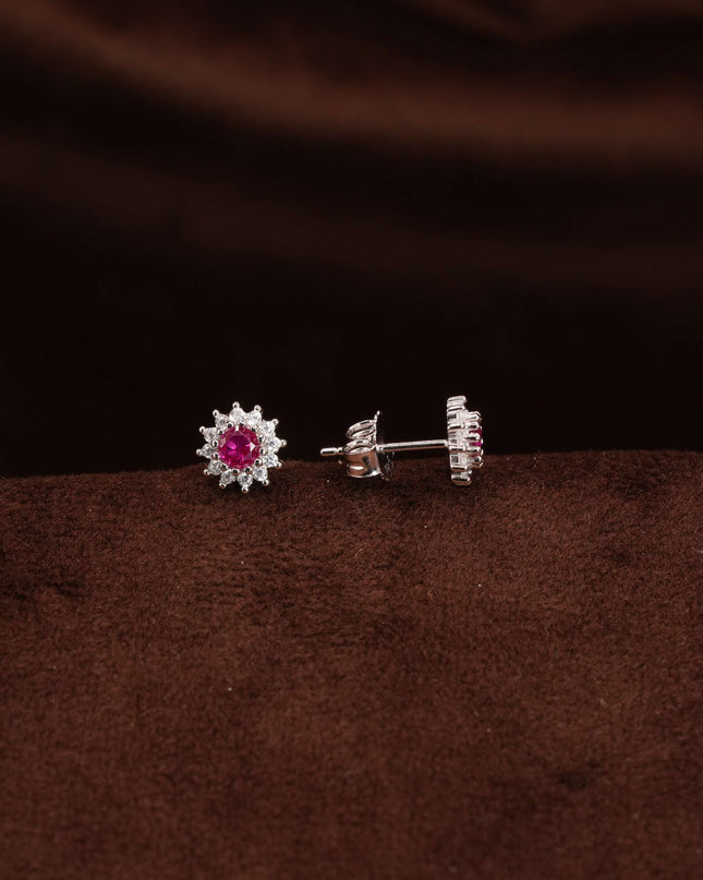 Sparkle Dots – 925 Silver Tiny Stud Earrings