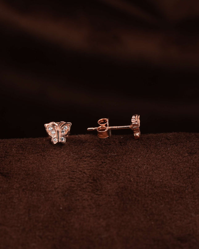 Crystal Whisper – Elegant Tiny Silver Earrings for Subtle Glamour