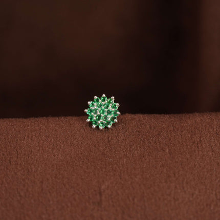 GREEN Designer Nosepin